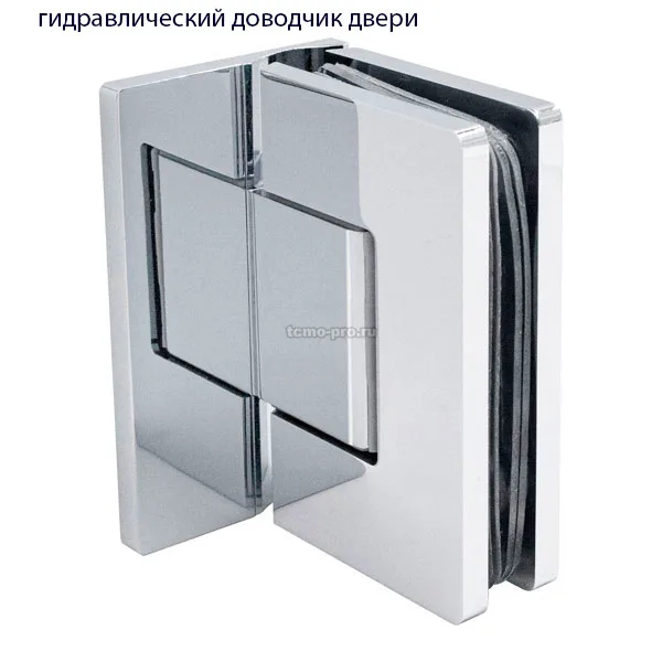 SND06-4808-L Стеклопетля с гидравлическим доводчиком